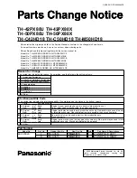 Предварительный просмотр 118 страницы Panasonic TH-42PX80U Service Manual