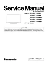 Preview for 1 page of Panasonic TH-42PY800H Service Manual