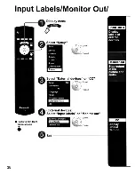 Предварительный просмотр 38 страницы Panasonic TH-42PZ700U - 42" Plasma TV Operating Instructions Manual