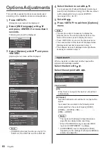 Предварительный просмотр 60 страницы Panasonic TH-42SF1HU Operating Instructions Manual