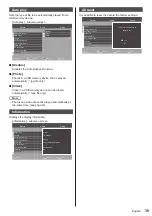 Preview for 39 page of Panasonic TH-43CQ1 Operating Instructions Manual