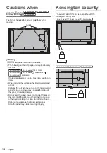 Предварительный просмотр 14 страницы Panasonic TH-43CQ2U Operating Instructions Manual