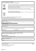 Preview for 61 page of Panasonic TH-43CQE1W Operating Instructions Manual