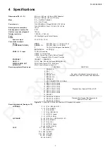 Предварительный просмотр 7 страницы Panasonic TH-43CS600K Service Manual