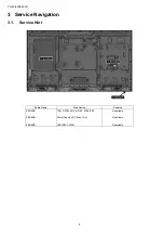 Предварительный просмотр 6 страницы Panasonic TH-43CS630S Service Manual