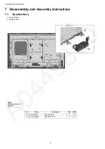 Предварительный просмотр 14 страницы Panasonic TH-43D410K Service Manual