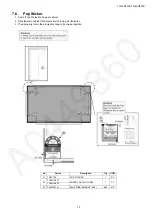 Предварительный просмотр 19 страницы Panasonic TH-43D410K Service Manual