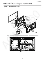 Предварительный просмотр 51 страницы Panasonic TH-43D410R Service Manual