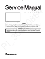 Panasonic TH-43DX400L Service Manual preview