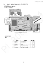 Предварительный просмотр 17 страницы Panasonic TH-43E410T Service Manual