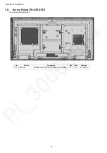 Предварительный просмотр 22 страницы Panasonic TH-43E410T Service Manual