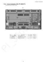 Предварительный просмотр 39 страницы Panasonic TH-43E410T Service Manual