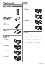 Предварительный просмотр 13 страницы Panasonic TH-43EQ2W Operating Instructions Manual