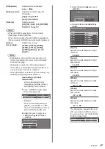 Предварительный просмотр 47 страницы Panasonic TH-43EQ2W Operating Instructions Manual