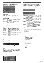 Предварительный просмотр 71 страницы Panasonic TH-43EQ2W Operating Instructions Manual