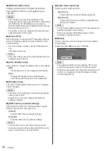 Предварительный просмотр 78 страницы Panasonic TH-43EQ2W Operating Instructions Manual