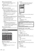 Предварительный просмотр 86 страницы Panasonic TH-43EQ2W Operating Instructions Manual