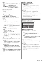 Предварительный просмотр 87 страницы Panasonic TH-43EQ2W Operating Instructions Manual