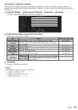 Предварительный просмотр 109 страницы Panasonic TH-43EQ2W Operating Instructions Manual