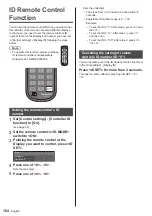 Предварительный просмотр 164 страницы Panasonic TH-43EQ2W Operating Instructions Manual