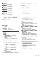 Предварительный просмотр 175 страницы Panasonic TH-43EQ2W Operating Instructions Manual