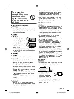 Предварительный просмотр 5 страницы Panasonic TH-43GX600A Operating Instructions Manual