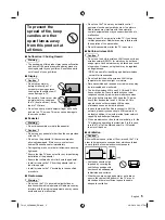 Предварительный просмотр 5 страницы Panasonic TH-43GX600H Operating Instructions Manual