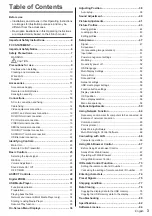 Preview for 3 page of Panasonic TH-43LFE8U Operating Instructions Manual