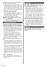 Preview for 10 page of Panasonic TH-43LFE8U Operating Instructions Manual