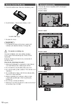 Preview for 12 page of Panasonic TH-43LFE8U Operating Instructions Manual