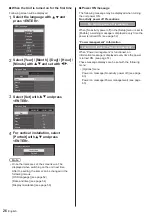 Preview for 26 page of Panasonic TH-43LFE8U Operating Instructions Manual