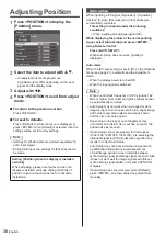 Preview for 38 page of Panasonic TH-43LFE8U Operating Instructions Manual