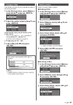 Preview for 45 page of Panasonic TH-43LFE8U Operating Instructions Manual