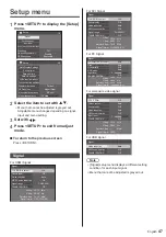 Preview for 47 page of Panasonic TH-43LFE8U Operating Instructions Manual