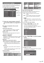 Preview for 57 page of Panasonic TH-43LFE8U Operating Instructions Manual