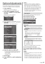 Preview for 59 page of Panasonic TH-43LFE8U Operating Instructions Manual