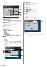 Preview for 72 page of Panasonic TH-43LFE8U Operating Instructions Manual