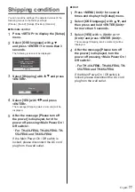 Preview for 77 page of Panasonic TH-43LFE8U Operating Instructions Manual