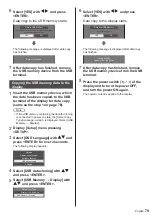 Preview for 79 page of Panasonic TH-43LFE8U Operating Instructions Manual