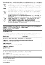 Preview for 85 page of Panasonic TH-43LFE8U Operating Instructions Manual