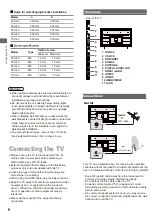 Preview for 6 page of Panasonic TH-43LX650Z Operating Instructions Manual