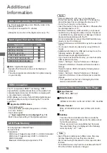 Preview for 18 page of Panasonic TH-43LX650Z Operating Instructions Manual