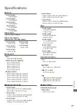 Preview for 21 page of Panasonic TH-43LX650Z Operating Instructions Manual