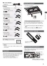 Preview for 5 page of Panasonic TH-43LX800Z Operating Instructions Manual