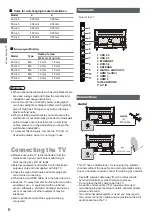 Preview for 6 page of Panasonic TH-43LX800Z Operating Instructions Manual