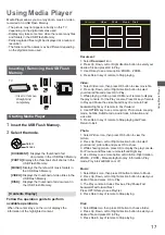 Preview for 17 page of Panasonic TH-43LX800Z Operating Instructions Manual