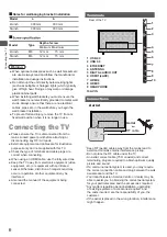 Предварительный просмотр 6 страницы Panasonic TH-43MX650X Operating Instructions Manual