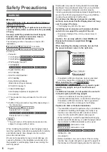 Предварительный просмотр 6 страницы Panasonic TH-43SQ1W Operating Instructions Manual