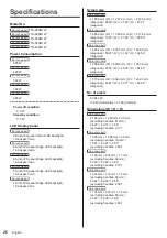 Предварительный просмотр 26 страницы Panasonic TH-43SQ1W Operating Instructions Manual