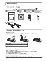 Предварительный просмотр 6 страницы Panasonic TH-47LF25ER Operating Instructions Manual